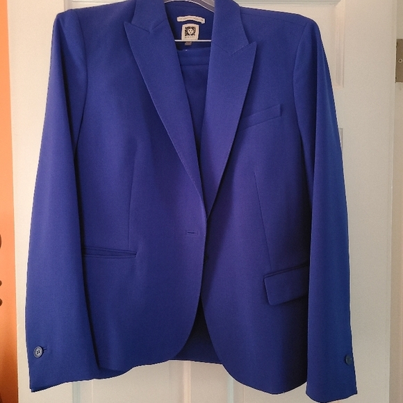 Anne Klein The Executive Collection Blue Blazer - Picture 2 of 6